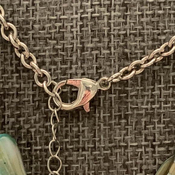 Ruby Rd Very Long Necklace Silver Tone Beaded Owl Tassel 36”+ - Picture 4 of 5